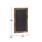 Flash Furniture 20 x 30 Torched Wood Magnetic Hanging Chalkboard HGWA-GDIS-CRE8-462315-GG - alternate 10